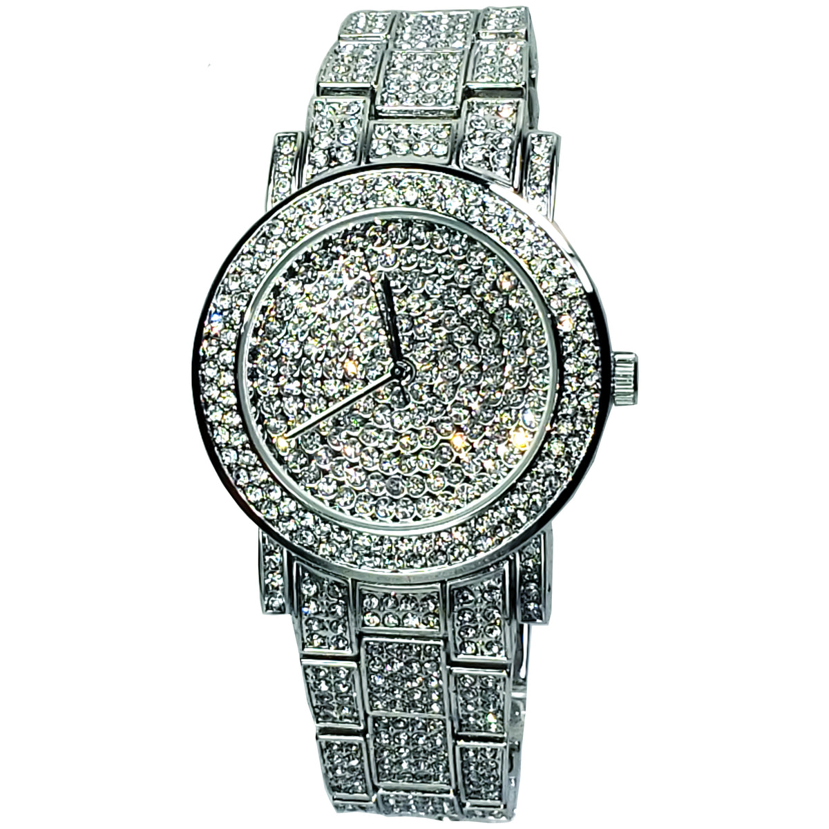 Ice Swarovski Crystal Luxury Timepiece – Baddest Bish Ever
