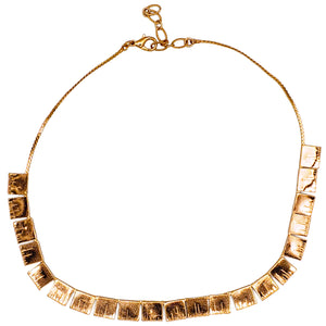 Baddest Bish Ever Fine Jewelry Enigmatic Ra Rose Gold Necklace in the Egyptian Royalty Collection